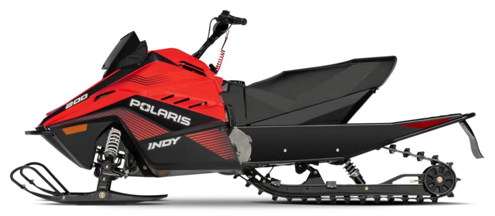 New 2027 Polaris INDY 200 Indy Red - Image 3
