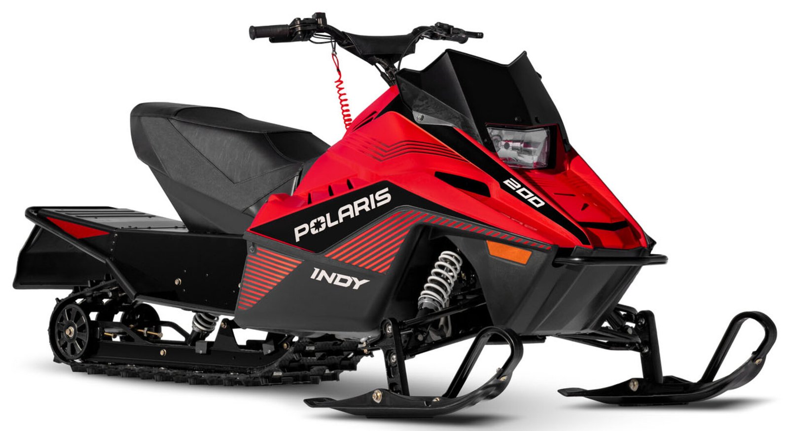 New 2027 Polaris INDY 200 Indy Red - Image 4
