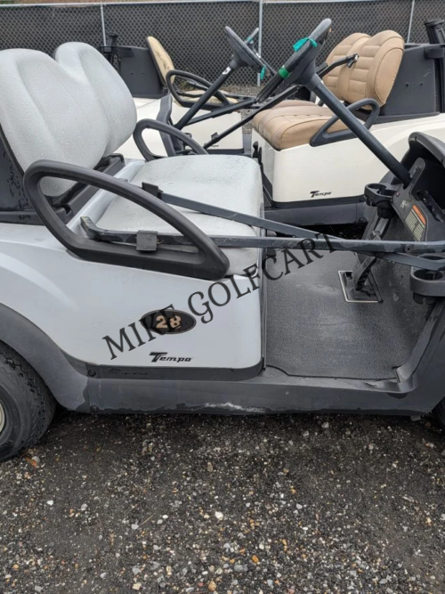2019 GRAY GAS CLUB CAR PRECEDENT GOLF CART